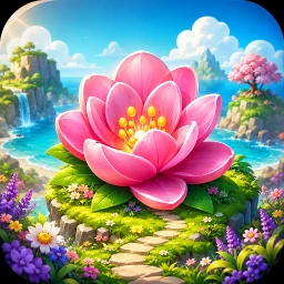 Merge Bloom Island
